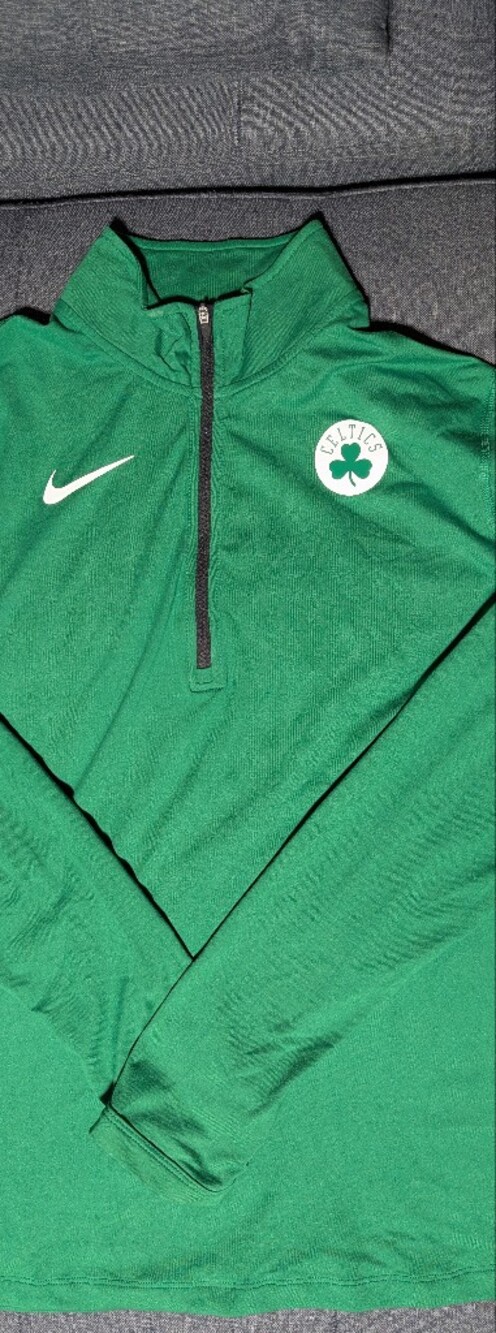 Nike Dri-FIT Boston Celtics NBA 1/4 Zip Pullover Jacket XL
